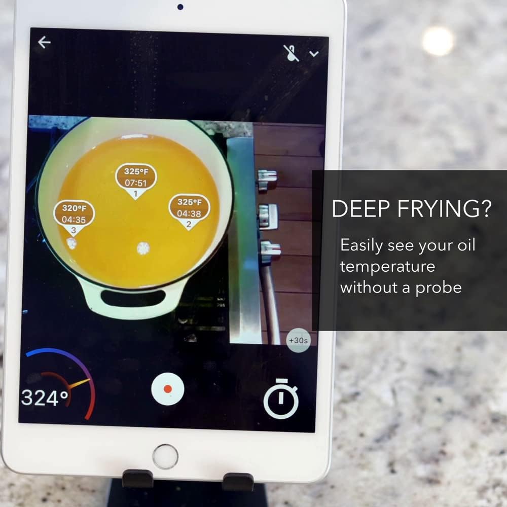 Cooksy – Smart Cooking Dashboard | Handsfree Surface Temperature Probe | Perfect Sous Vide or Meat Thermometer companion | Measures 4000+ individual temperatures on your pan | Never burn your food again Cooksy – Smart Cooking Dashboard | Handsfree Surface Temperature Probe | Perfect Sous Vide or Meat Thermometer companion | Measures 4000+ individual temperatures on your pan | Never burn your food again