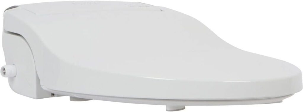 ALPHA BIDET JX Elongated Bidet Toilet Seat, White, Endless Warm Water, Rear and Front Wash, LED Light, Quiet Operation, Wireless Remote, Low Profile Sittable Lid, 3 Year Warranty (Elongated) ALPHA BIDET JX Elongated Bidet Toilet Seat, White, Endless Warm Water, Rear and Front Wash, LED Light, Quiet Operation, Wireless Remote, Low Profile Sittable Lid, 3 Year Warranty (Elongated)