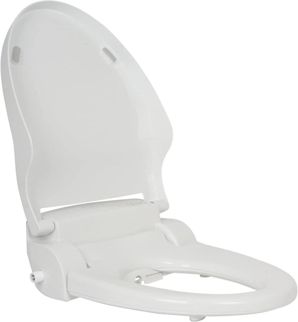 ALPHA BIDET JX Elongated Bidet Toilet Seat, White, Endless Warm Water, Rear and Front Wash, LED Light, Quiet Operation, Wireless Remote, Low Profile Sittable Lid, 3 Year Warranty (Elongated) ALPHA BIDET JX Elongated Bidet Toilet Seat, White, Endless Warm Water, Rear and Front Wash, LED Light, Quiet Operation, Wireless Remote, Low Profile Sittable Lid, 3 Year Warranty (Elongated)