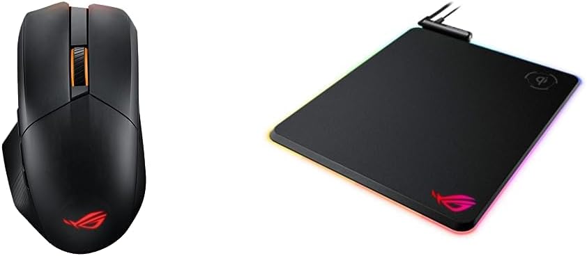 ASUS ROG Spatha X Wireless Gaming Mouse (Magnetic Charging Stand, 12 Programmable Buttons, 19,000 DPI, Push-fit Hot Swap Switch Sockets, ROG Micro SwitchesParacord and Aura RGB lighting),Black ASUS ROG Spatha X Wireless Gaming Mouse (Magnetic Charging Stand, 12 Programmable Buttons, 19,000 DPI, Push-fit Hot Swap Switch Sockets, ROG Micro SwitchesParacord and Aura RGB lighting),Black