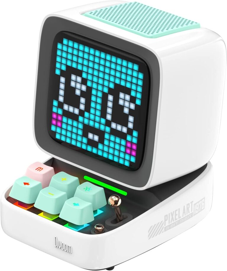 divoom ditoo pixel art gaming portable bluetooth speaker review