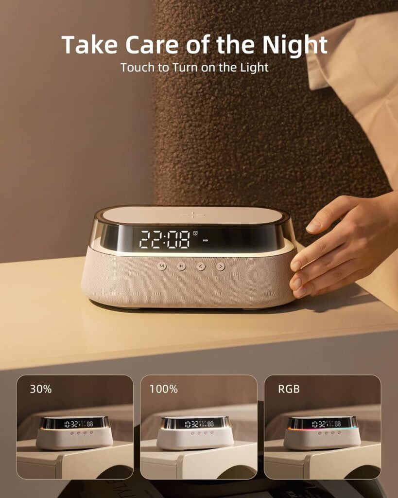 ezvalo 6 in 1 digital alarm clock review