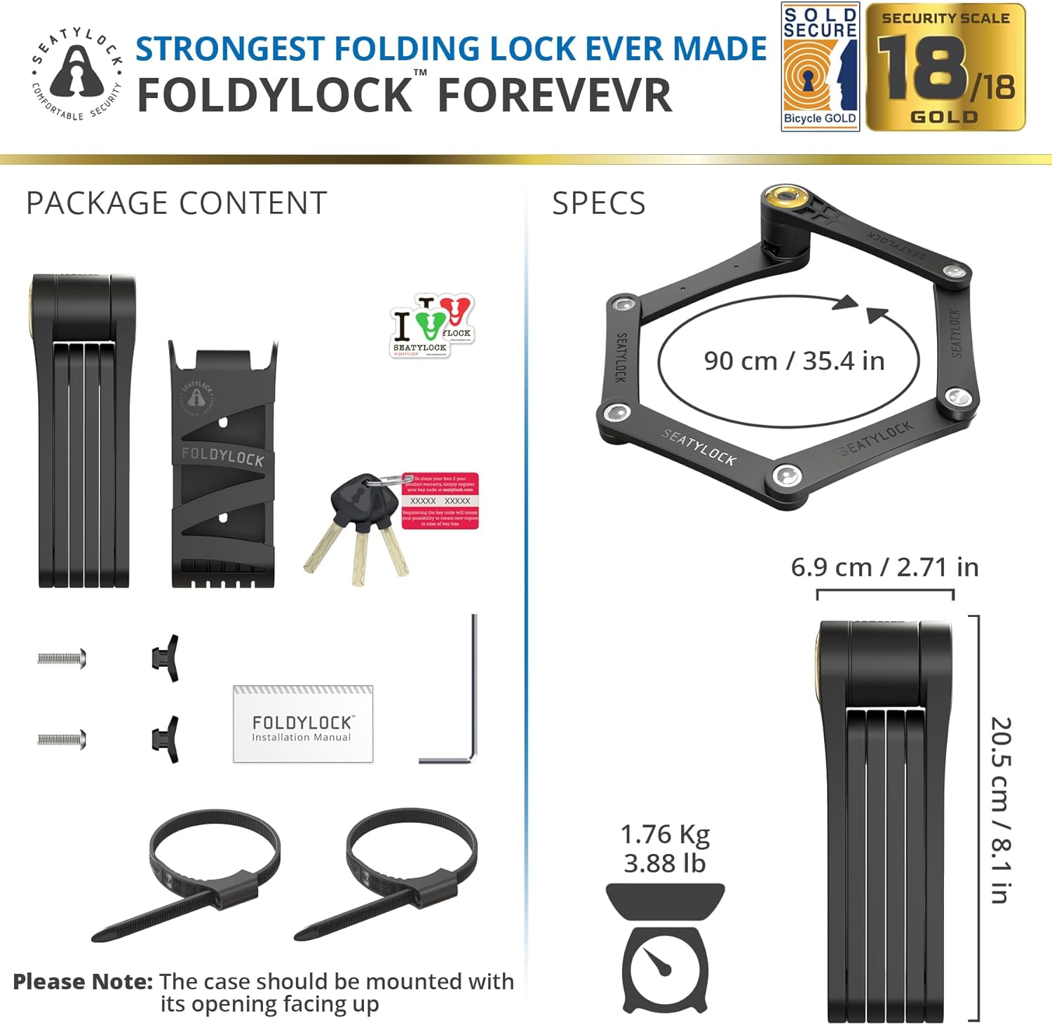 FoldyLock Forever Folding Bike Lock Review Tech D Gadgets