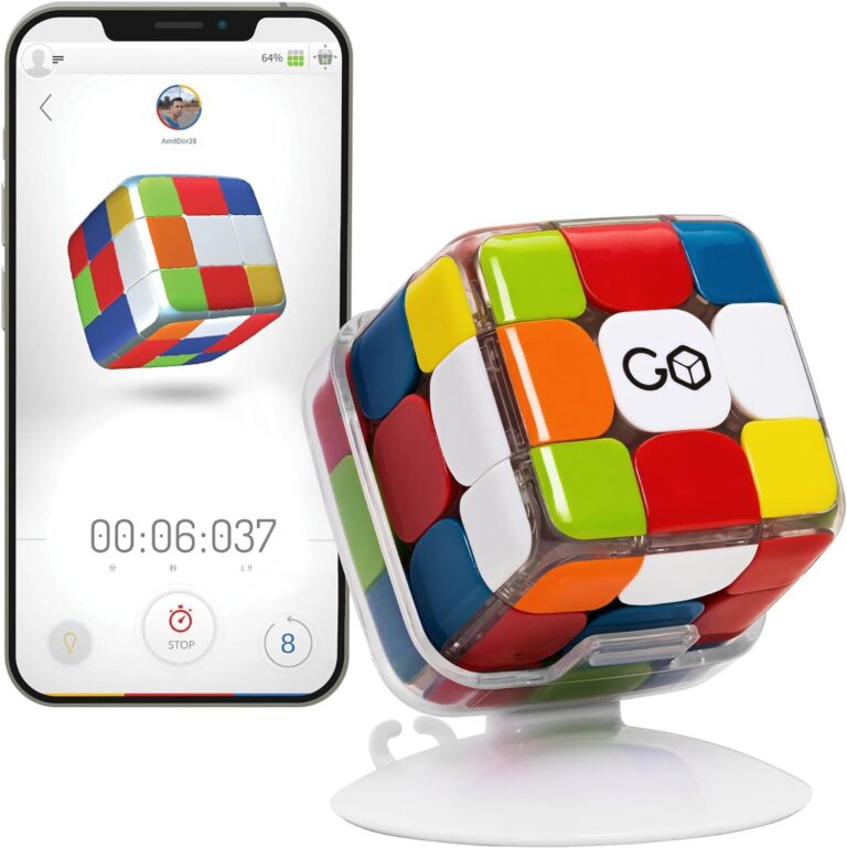 gocube edge full pack the connected electronic bluetooth cube 3x3 stickerless magnetic speed cube free app enabled inter