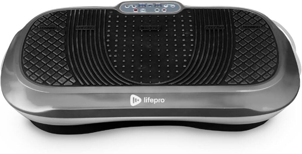 LifePro Waver Vibration Plate Exercise Machine - Whole Body Workout Vibration Fitness Platform w/ Loop Bands - Home Training Equipment for Weight Loss Toning lifepro waver vibration plate exercise machine whole body workout vibration fitness platform w loop bands home training