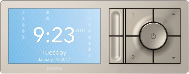 moen matte black smart shower control review