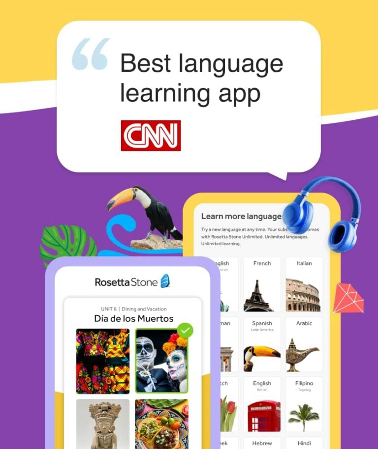 rosetta stone learn unlimited languages review