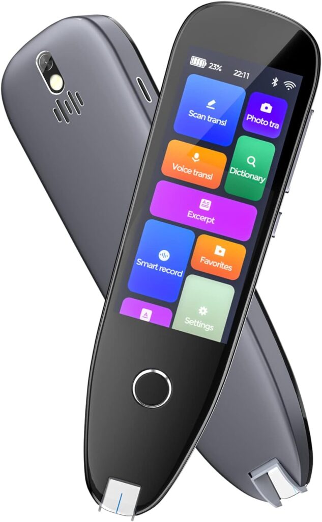 SVANTTO Pen Scanner, Text to Speech Device for Dyslexia, OCR Digital Highlighter Pen Reader, Exam Reading Pen for Students, Wireless Poliglu Language Translator Device : Office Products SVANTTO Pen Scanner, Text to Speech Device for Dyslexia, OCR Digital Highlighter Pen Reader, Exam Reading Pen for Students, Wireless Poliglu Language Translator Device : Office Products