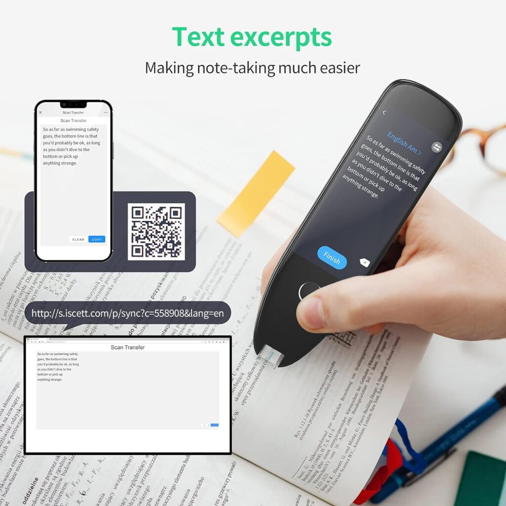SVANTTO Pen Scanner, Text to Speech Device for Dyslexia, OCR Digital Highlighter Pen Reader, Exam Reading Pen for Students, Wireless Poliglu Language Translator Device : Office Products SVANTTO Pen Scanner, Text to Speech Device for Dyslexia, OCR Digital Highlighter Pen Reader, Exam Reading Pen for Students, Wireless Poliglu Language Translator Device : Office Products