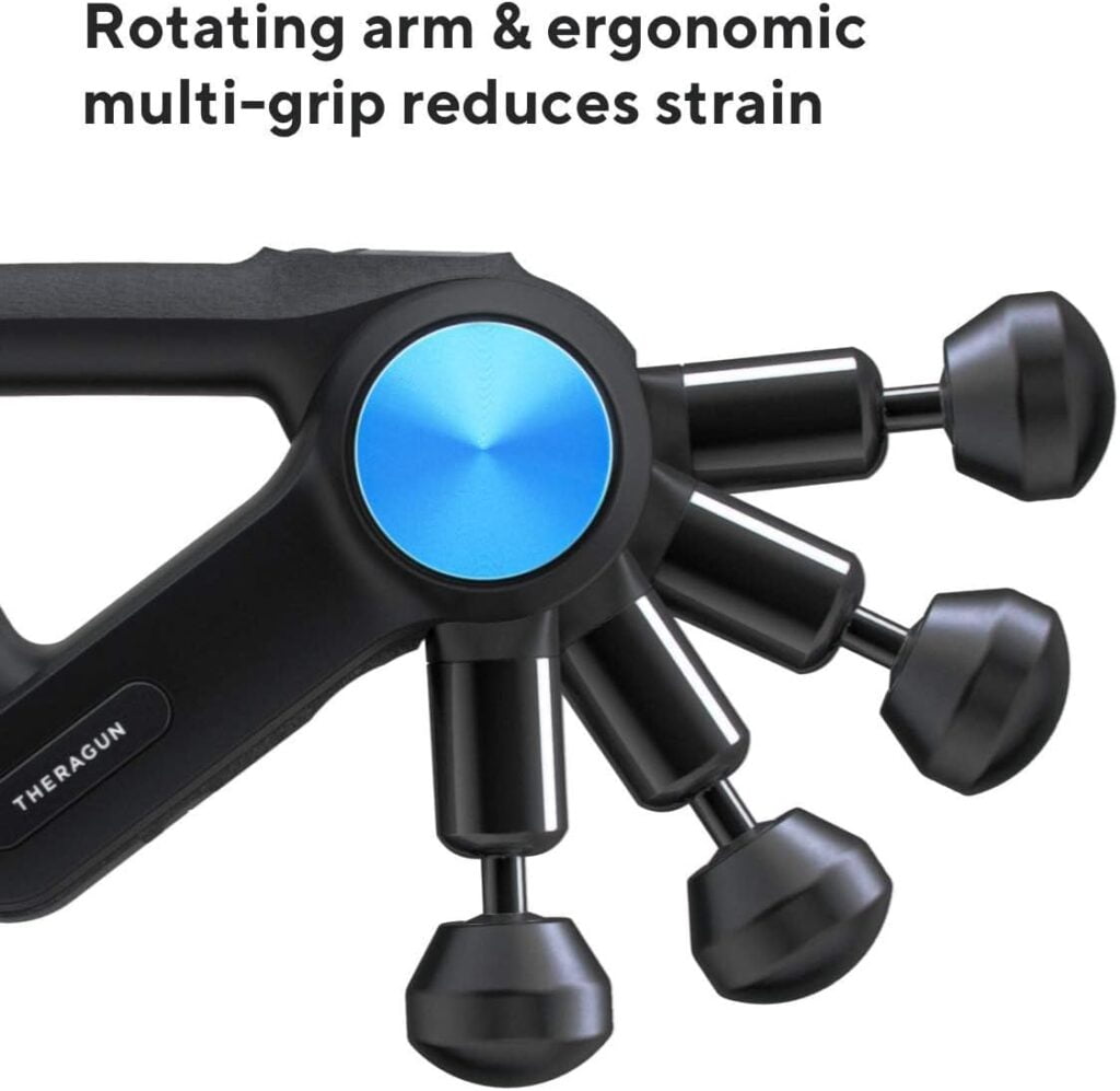 TheraGun Pro Handheld Deep Tissue Massage Gun - Bluetooth Percussion Massage Gun Personal Massager for Pain Relief Circulation in Neck, Back, Leg, Shoulder and Body (Black - 4th Gen) TheraGun Pro Handheld Deep Tissue Massage Gun - Bluetooth Percussion Massage Gun Personal Massager for Pain Relief Circulation in Neck, Back, Leg, Shoulder and Body (Black - 4th Gen)