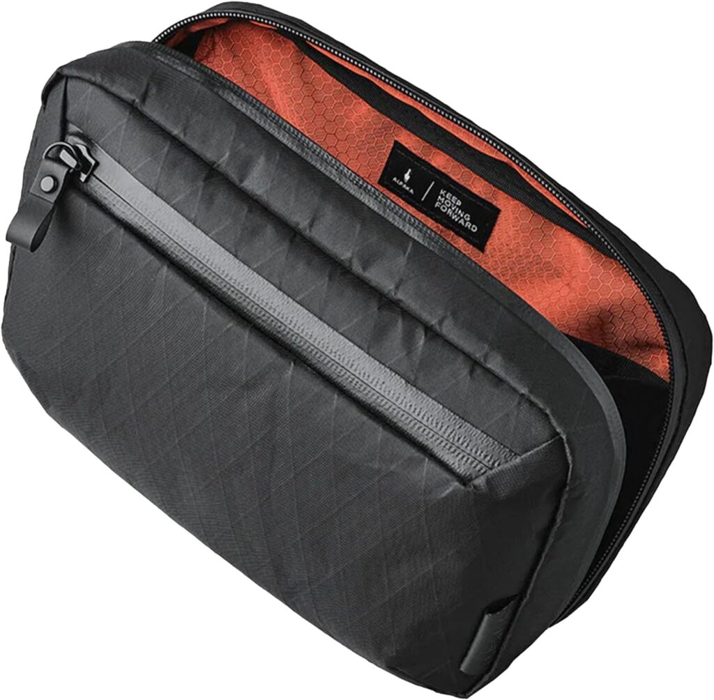 ALPAKA Elements Tech Case Travel Organizer Pouch for Electronics, Cables, Cell Phone | Tech Pouch for Electronic Accessories (Hot Orange VX25) ALPAKA Elements Tech Case Travel Organizer Pouch for Electronics, Cables, Cell Phone | Tech Pouch for Electronic Accessories (Hot Orange VX25)