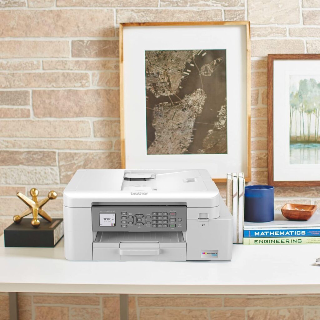 Brother MFC-J4335DW INKvestment Tank All-in-One Printer with Duplex and Wireless Printing Plus Up to 1-Year of Ink in-Box Brother MFC-J4335DW INKvestment Tank All-in-One Printer with Duplex and Wireless Printing Plus Up to 1-Year of Ink in-Box