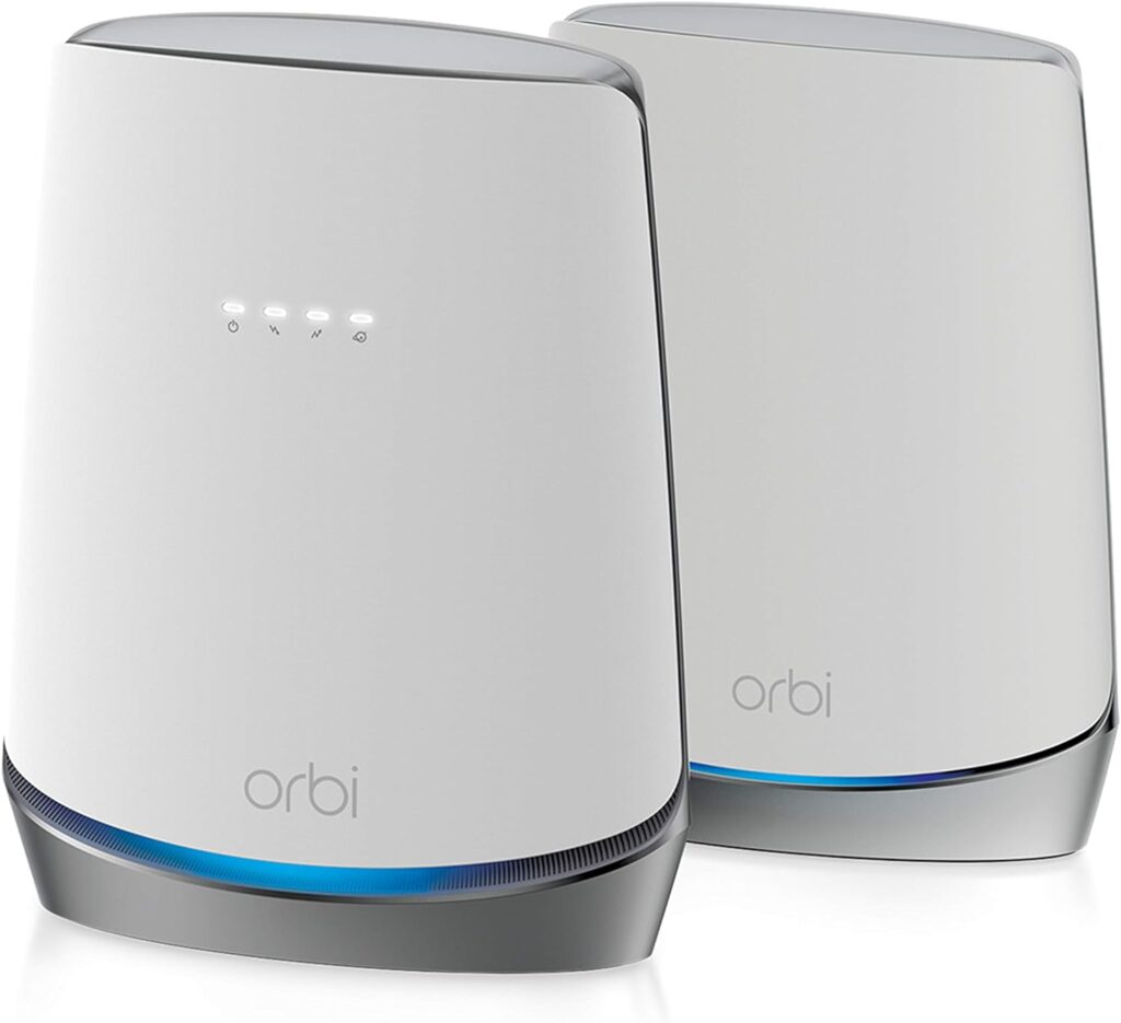 NETGEAR Orbi WiFi 6 Router with DOCSIS 3.1 Built-in Cable Modem (CBR750) | Covers up to 2,500 sq. ft. 40+ Devices | AX4200 (Up to 4.2Gbps) NETGEAR Orbi WiFi 6 Router with DOCSIS 3.1 Built-in Cable Modem (CBR750) | Covers up to 2,500 sq. ft. 40+ Devices | AX4200 (Up to 4.2Gbps)