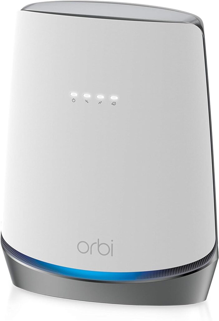 NETGEAR Orbi WiFi 6 Router with DOCSIS 3.1 Built-in Cable Modem (CBR750) | Covers up to 2,500 sq. ft. 40+ Devices | AX4200 (Up to 4.2Gbps) NETGEAR Orbi WiFi 6 Router with DOCSIS 3.1 Built-in Cable Modem (CBR750) | Covers up to 2,500 sq. ft. 40+ Devices | AX4200 (Up to 4.2Gbps)