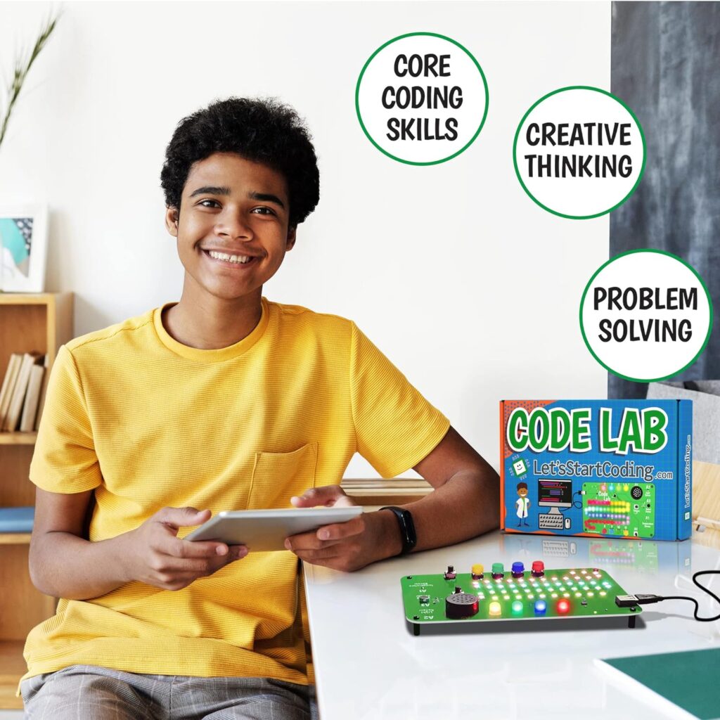 Code Lab All-Inclusive Coding Kit for Kids 8+ | Premium STEM Learning Toy for Boys Girls Code Lab All-Inclusive Coding Kit for Kids 8+ | Premium STEM Learning Toy for Boys Girls