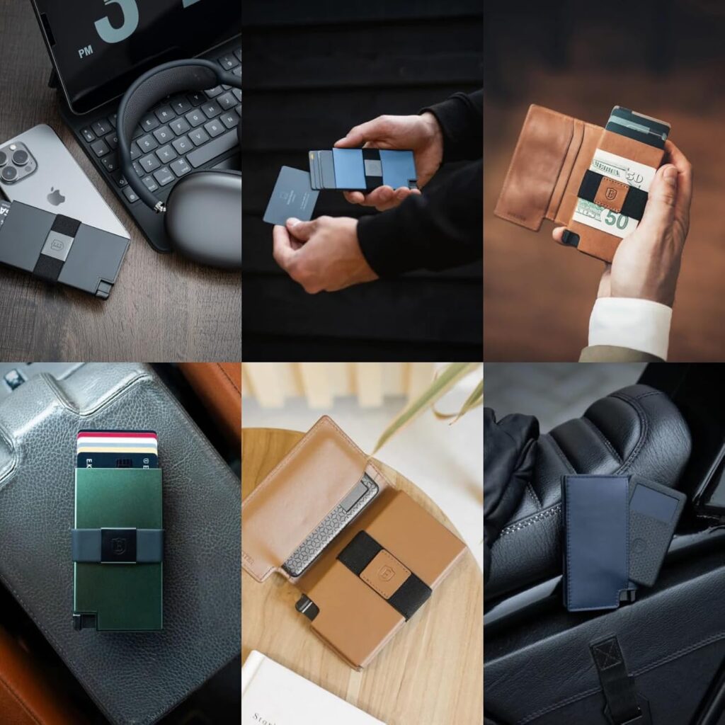 Ekster Aluminum Cardholder Wallet for Men | Metal Wallets with RFID Blocking Layer | Slim Minimalist Aluminum Wallet with Push Button for Quick Card Access (Silver) Ekster Aluminum Cardholder Wallet for Men | Metal Wallets with RFID Blocking Layer | Slim Minimalist Aluminum Wallet with Push Button for Quick Card Access (Silver)