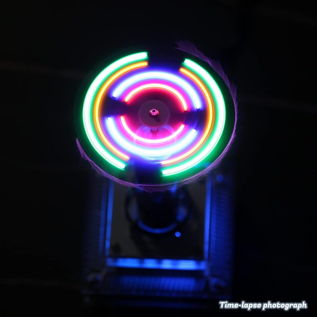 Joytech Music Tesla Coil Acrylic Base Shell Arc Plasma Loudspeaker Wireless Transmission Experiment Desktop Toy Model (YS03)