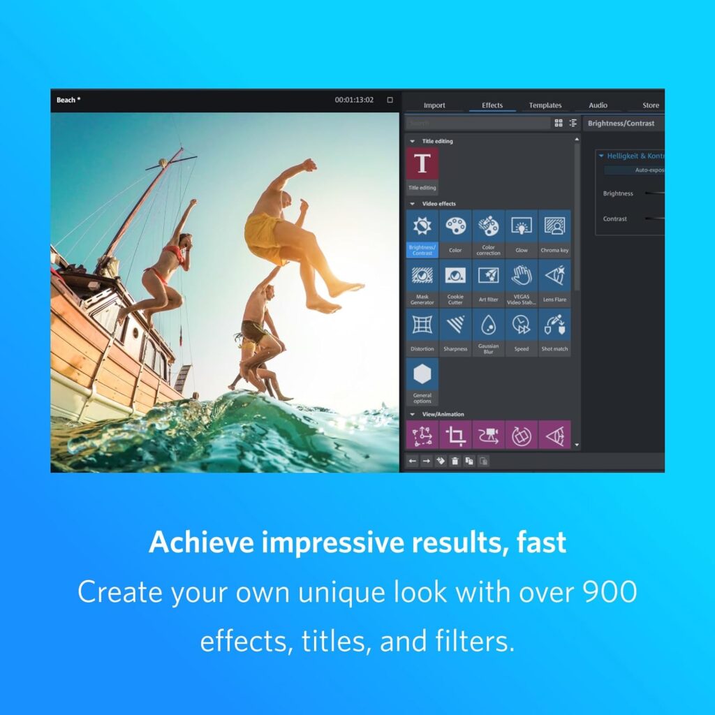 MAGIX Movie Studio 2024 Platinum: Creative video editing for everyone | Video editing program | Video editor | for Windows 10/11 PCs | 1 PC download license MAGIX Movie Studio 2024 Platinum: Creative video editing for everyone | Video editing program | Video editor | for Windows 10/11 PCs | 1 PC download license
