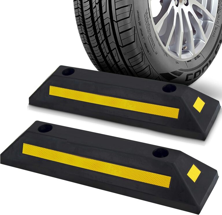 pyle 2 pc curb garage vehicle floor stopper review