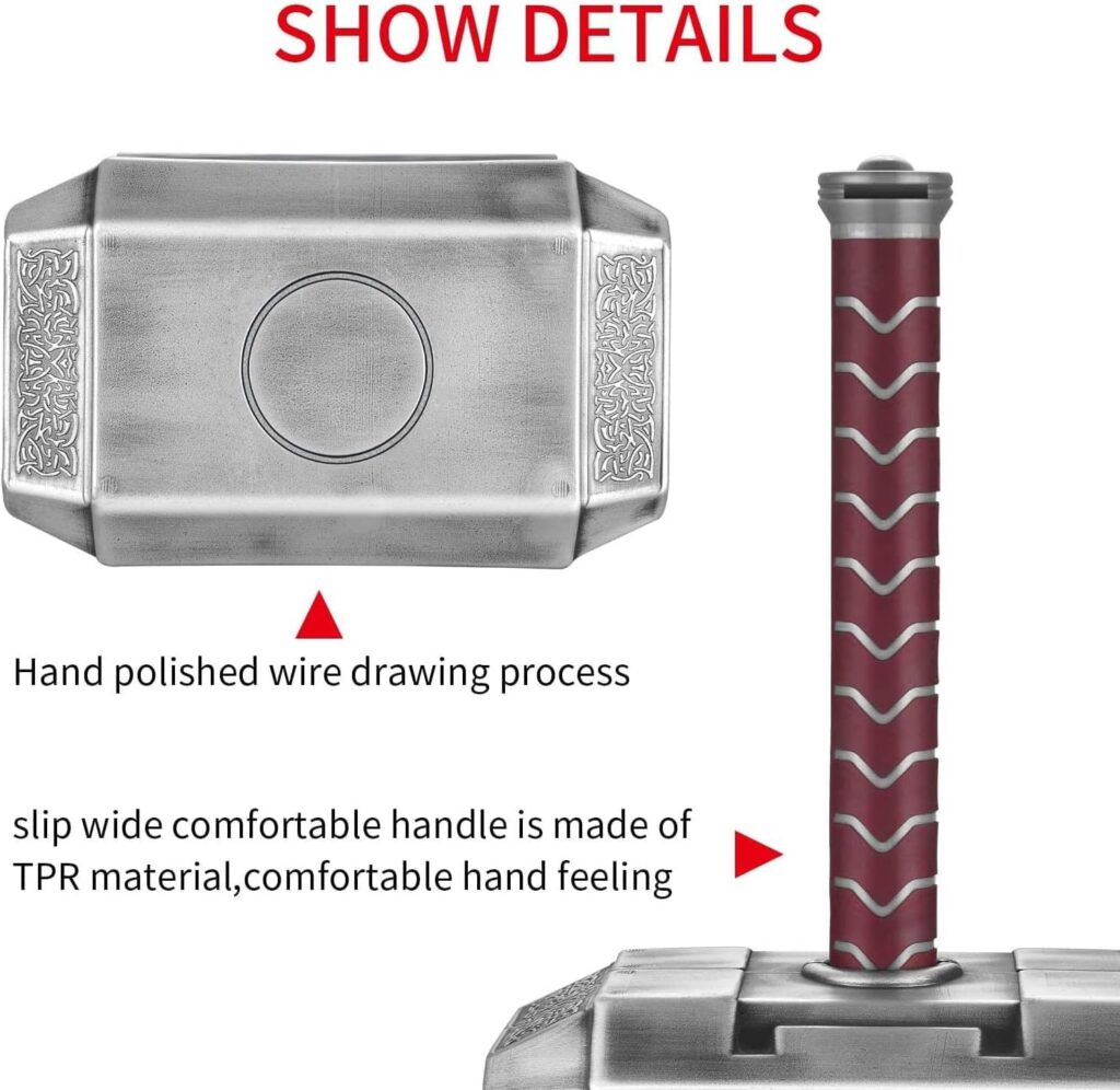 Robe Factory Marvel Thor Hammer Tool Set Officially Licensed