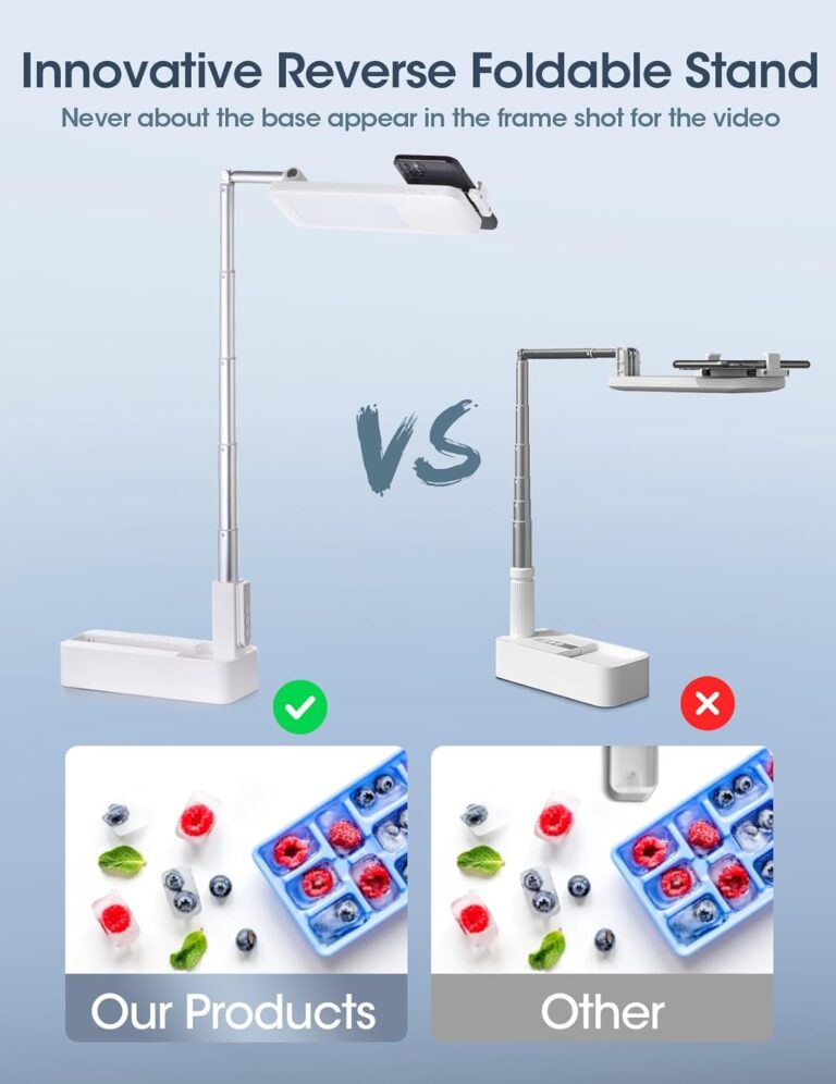 2024 newest overhead phone stand for recording enhance brightnessultra stablefully foldable mobile phone holdercover all 2