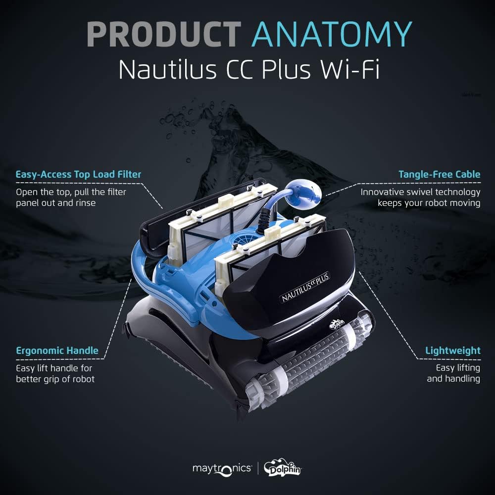 Dolphin Nautilus CC Supreme Robotic Pool Vacuum Cleaner Review Tech D Gadgets