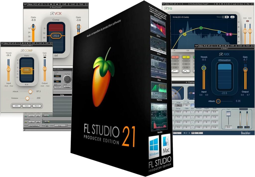 FL Studio 21 Producer Edition and Waves Musicians 2 Bundle FL Studio 21 Producer Edition and Waves Musicians 2 Bundle