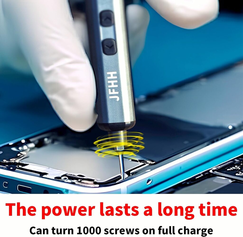 JFHH Electric Screwdriver Power Screwdriver 68 in 1 Electric Screwdriver Mini Electric Screwdriver Precision Screwdriver Cordless Repair Tool,Repair Tool Set for Phone Camera Laptop Wat JFHH Electric Screwdriver Power Screwdriver 68 in 1 Electric Screwdriver Mini Electric Screwdriver Precision Screwdriver Cordless Repair Tool,Repair Tool Set for Phone Camera Laptop Wat