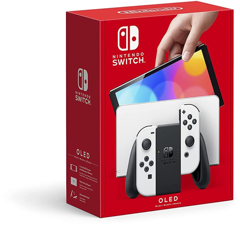Nintendo Switch – OLED Model w/ White Joy-Con Nintendo Switch – OLED Model w/ White Joy-Con