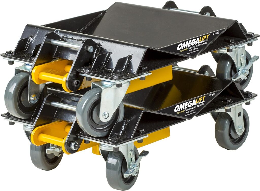 Omega 47020 2000 lb HD 3 in 1 Car Dolly Set, 1 Pack Omega 47020 2000 lb HD 3 in 1 Car Dolly Set, 1 Pack