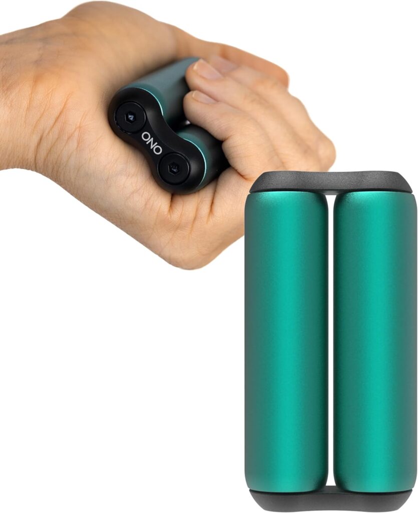 ONO Roller - Handheld Fidget Toy for Adults | Help Relieve Stress, Anxiety, Tension | Promotes Focus, Clarity | Compact, Portable Design (Full Size/Stainless Steel, Steel) ONO Roller - Handheld Fidget Toy for Adults | Help Relieve Stress, Anxiety, Tension | Promotes Focus, Clarity | Compact, Portable Design (Full Size/Stainless Steel, Steel)