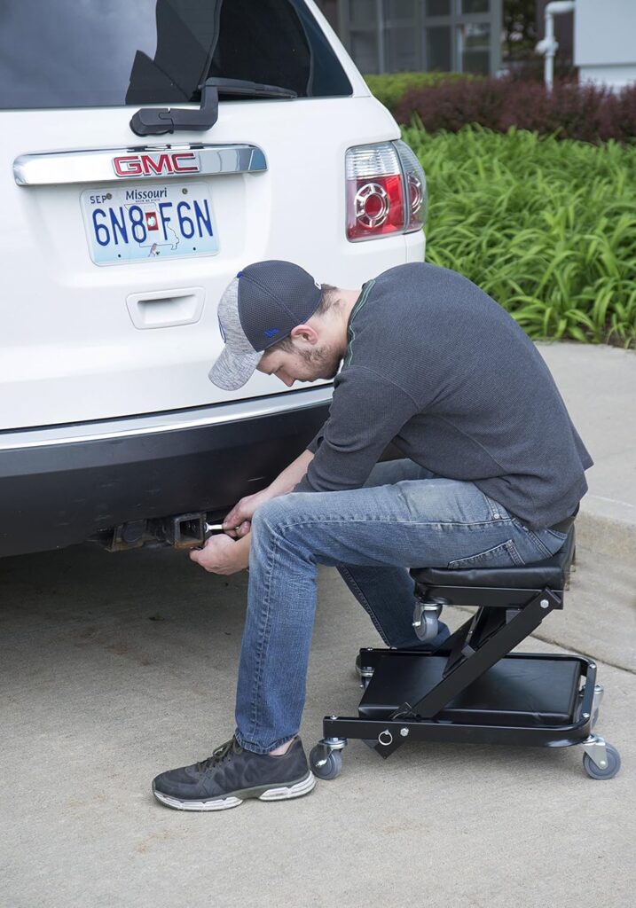 Pro-LifT C-9100 Black 40 Foldable Z Creeper (450 pounds)